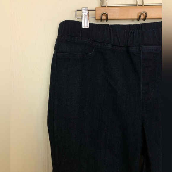 Eileen Fisher Dark Denim Pull-On Jeggings Women’s Size M - Picture 3 of 11